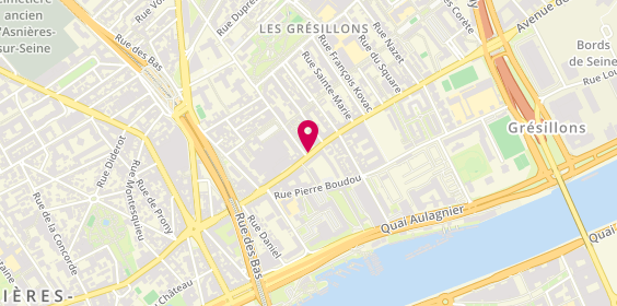 Plan de CISSE Mamadou, 47 Avenue des Gresillons, 92230 Gennevilliers
