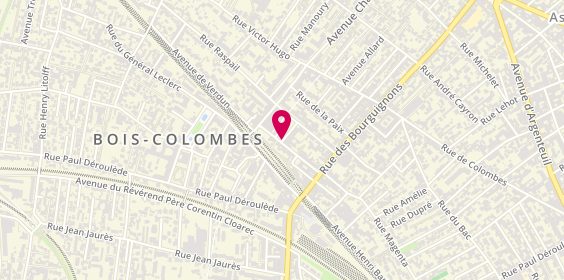 Plan de COYRAS Alexandra, 14 Rue Felix Faure, 92270 Bois-Colombes