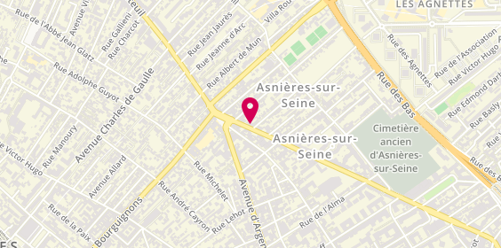 Plan de BENAYADA LE MAREC Sophie, 190 Boulevard Voltaire, 92600 Asnières-sur-Seine