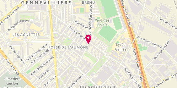 Plan de SEHILI Emilie, 48 Rue Henri Barbusse, 92230 Gennevilliers