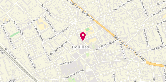 Plan de COURTET Jennifer, 21 Rue Camille Pelletan, 78800 Houilles