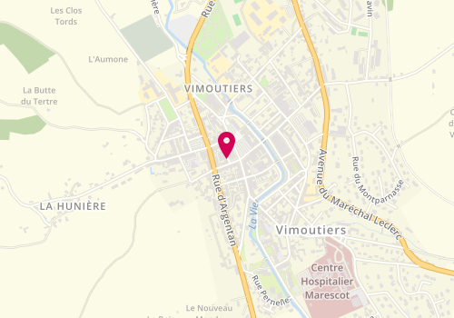 Plan de VICAIRE Gilles, 12 Rue Marie Harel, 61120 Vimoutiers