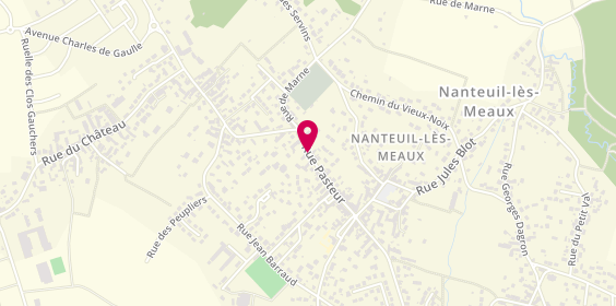 Plan de NEVEUX Nathalie, 35 Rue Pasteur, 77100 Nanteuil-lès-Meaux