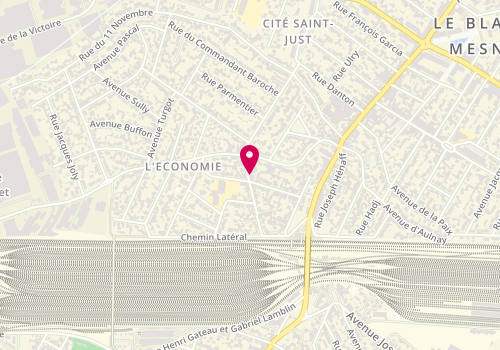 Plan de SANON Fleurine, 46 Avenue Pasteur, 93700 Drancy