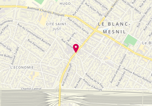 Plan de MESINEL Guilaine, 4 Avenue Henri Barbusse, 93150 Le Blanc-Mesnil