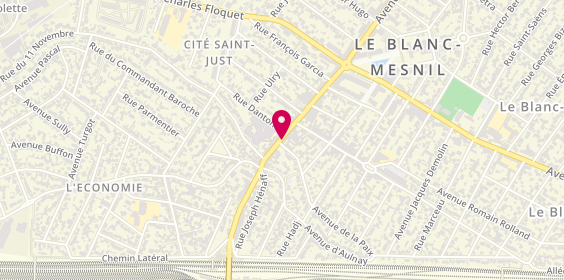 Plan de BAUDUIN Pascale, 4 Avenue Henri Barbusse, 93150 Le Blanc-Mesnil