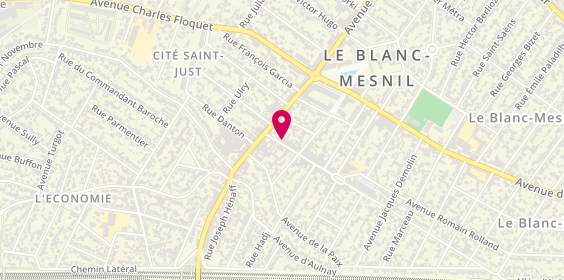 Plan de BERMONT Sébastien, 7 Avenue Pierre et Marie Curie, 93150 Le Blanc-Mesnil