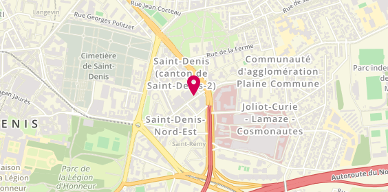 Plan de ZAAF Salah, 91 Rue de Strasbourg, 93200 Saint-Denis