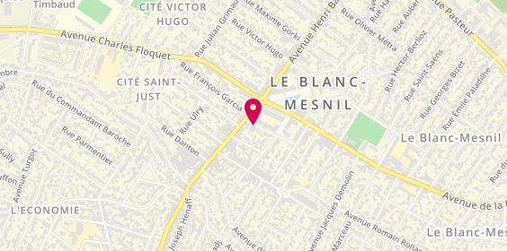Plan de BATY Jean-Luc, 4 Rue Marcel Deboffe, 93150 Le Blanc-Mesnil