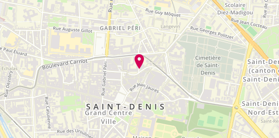 Plan de KACI Yanis, 6 Rue Albert Walter, 93200 Saint-Denis