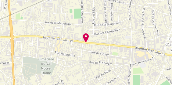 Plan de ROLLAND Maryse, 242 Avenue Jean Jaurès, 95100 Argenteuil