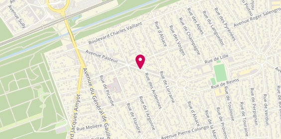 Plan de PALUMBO Irène, 28 Avenue Pasteur, 93290 Tremblay-en-France