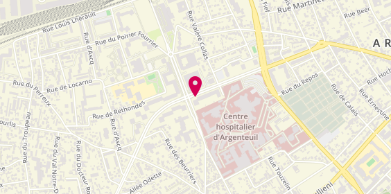 Plan de TOUCAS Grégory, 17 Boulevard General Leclerc, 95100 Argenteuil