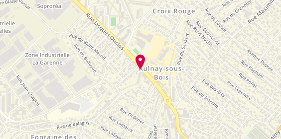 Plan de DIALLO Lamine, 75 Rue Jacques Duclos, 93600 Aulnay-sous-Bois