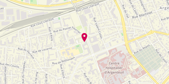 Plan de VAUBON Joseph, 7 Rue Rethondes, 95100 Argenteuil