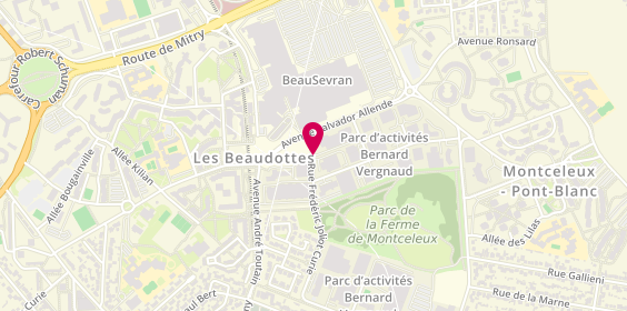 Plan de MAHI Bilal, 4-6 Rue Frederic Joliot-Curie, 93270 Sevran
