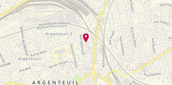 Plan de CHARLETTINE Vanessa, 7 Boulevard Bourceron, 95100 Argenteuil