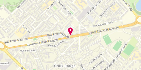 Plan de EI LE GOFF Céline, 45 Boulevard Marc Chagall, 93600 Aulnay-sous-Bois