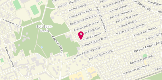 Plan de ASDRUBAL Mylène, 40 Avenue Voltaire, 93290 Tremblay-en-France