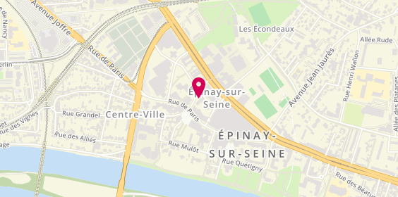 Plan de PRUDENT Yanna, 2 Rue Lacepede, 93800 Épinay-sur-Seine
