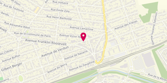Plan de BAUDART Delphine, 15 Avenue de Verdun, 77290 Mitry-Mory
