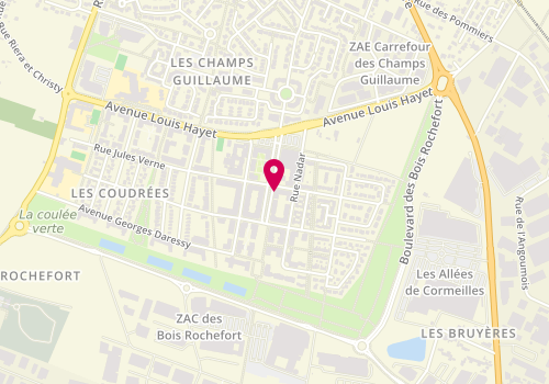 Plan de ROUSSEAU Mélissa, 25 Avenue des Freres Lumiere, 95240 Cormeilles-en-Parisis