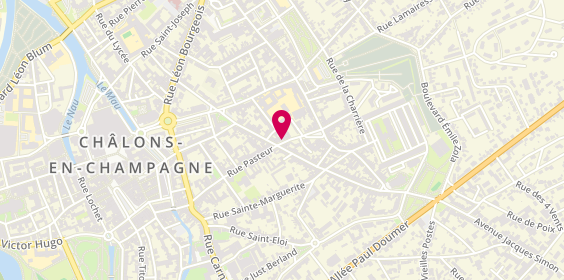 Plan de BADAIRE Vincent, 3 Rue du Four, 51000 Châlons-en-Champagne