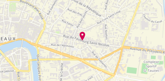 Plan de GOURMATI Samïa, 72 Rue du Faubourg Saint Nicolas, 77100 Meaux