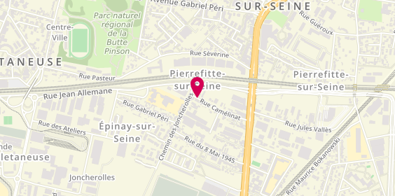 Plan de LECOINTE Yannick, 43 Rue Camélinat, 93380 Pierrefitte-sur-Seine