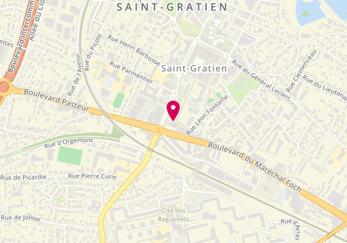 Plan de LANGLOIS Aurélie, 7 Boulevard du Maréchal Foch, 95210 Saint-Gratien