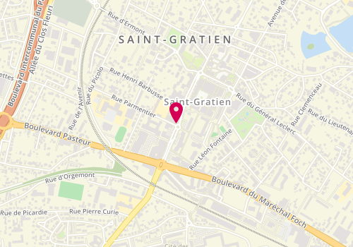 Plan de GUILLOU Sophie, 40 Rue Berthie Albrecht, 95210 Saint-Gratien