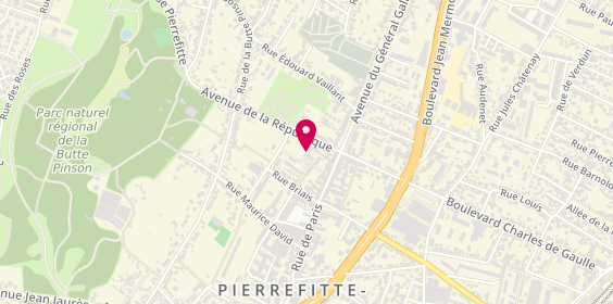 Plan de DOUMBIA Filifing, 83 Rue de Paris, 93380 Pierrefitte-sur-Seine