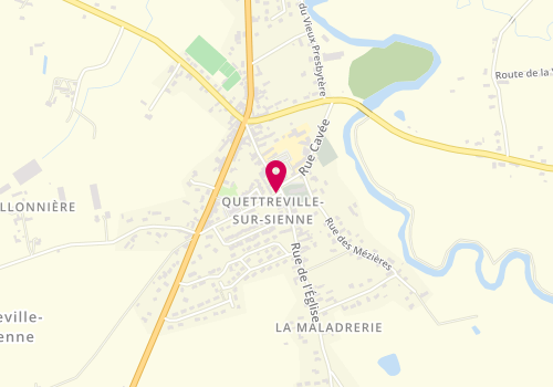 Plan de LECOEUR Léopoldine, 10 Place Louis Beuve, 50660 Quettreville-sur-Sienne