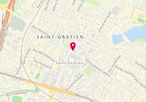 Plan de SOW Bahinde, 7 Rue du General Leclerc, 95210 Saint-Gratien