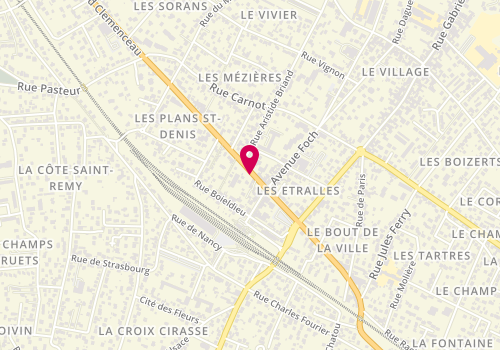 Plan de GEOFFROY Fabienne, 7 Boulevard Clemenceau, 95240 Cormeilles-en-Parisis