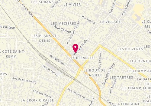 Plan de FERNANDEZ Antonia, 7 Bis Avenue Foch, 95240 Cormeilles-en-Parisis