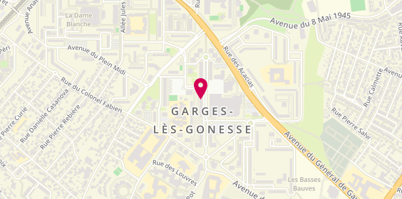 Plan de JANSEN Marie, 12 Avenue de la Commune de Paris, 95140 Garges-lès-Gonesse