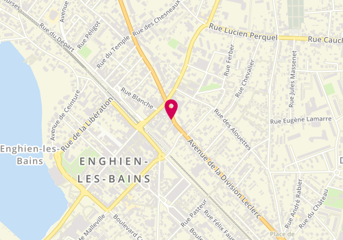 Plan de GILLERON Tessy, 107 Avenue de la Division Leclerc, 95880 Enghien-les-Bains