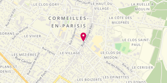 Plan de ADJRAH Audrey, 49 Rue Gabriel Péri, 95240 Cormeilles-en-Parisis