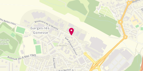 Plan de DIER Stéphanie, 39 Boulevard de la Muette, 95140 Garges-lès-Gonesse