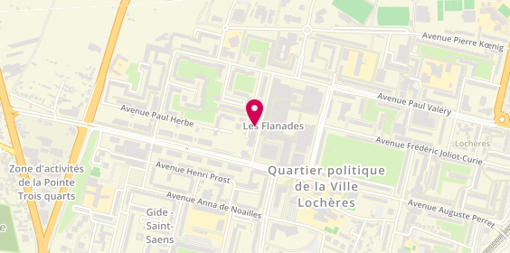 Plan de AFOY Célia, 9 Boulevard Henri Poincare, 95200 Sarcelles