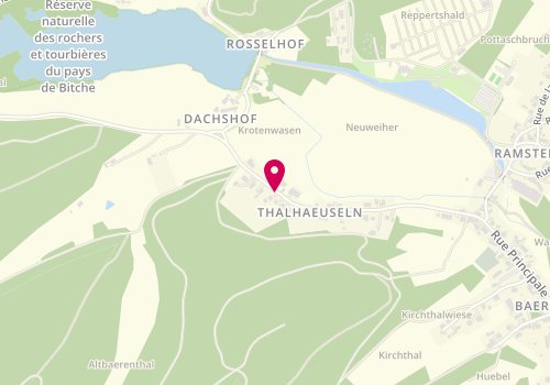 Plan de BISCHOFF Sophie, Route de Mouterhouse, 57230 Baerenthal