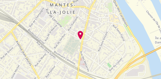 Plan de MENDY Titina, 2 Rue de Lorraine, 78200 Mantes-la-Jolie
