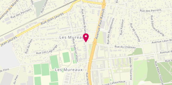 Plan de CHENTOUF Hichem, 68 Rue Aristide Briand, 78130 Les Mureaux