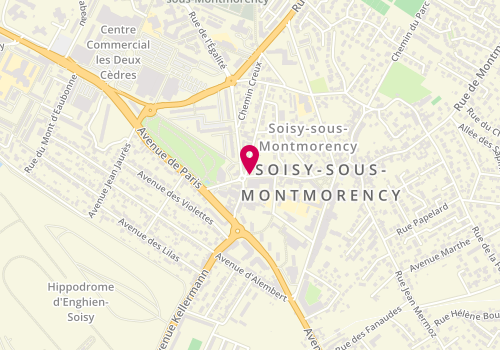 Plan de DUCOUSSO Léa, 40 Rue Carnot, 95230 Soisy-sous-Montmorency