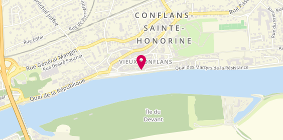Plan de PENGLAOU Anne, 31 Rue René Albert, 78700 Conflans-Sainte-Honorine