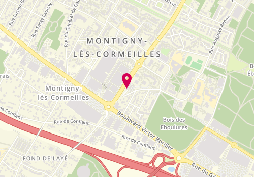 Plan de JEANVILLE Cécilia, 3 Rue du Plessis Bouchard, 95370 Montigny-lès-Cormeilles