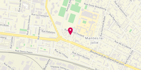 Plan de Ijioui MAMMASSA, 4 Avenue Geo André, 78200 Mantes-la-Jolie