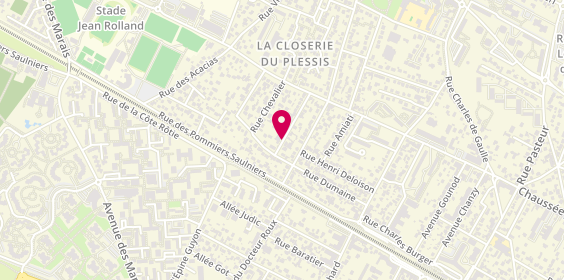 Plan de HASNAOUI Mohamed, 5 Rue Jean Bouillot, 95130 Franconville