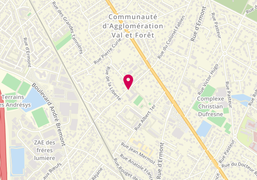Plan de GOISLARD Maria, 79 Rue du Colonel Fabien, 95390 Saint-Prix